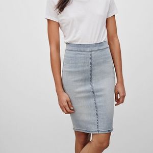 Aritzia The Castings High Wasted Pencil Skirt